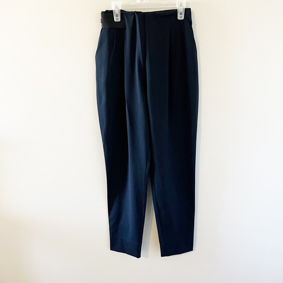 ADAY Pants - ADAY The Turn It Up Cropped Pants in Navy Blue, Women's size small